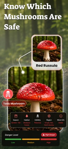 Mushroom : Scan Identifier iPhone screenshot