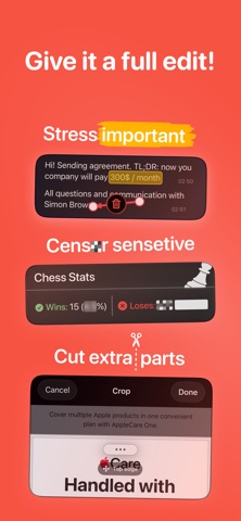 Stitcher: Full Screen Capture iPhone screenshot