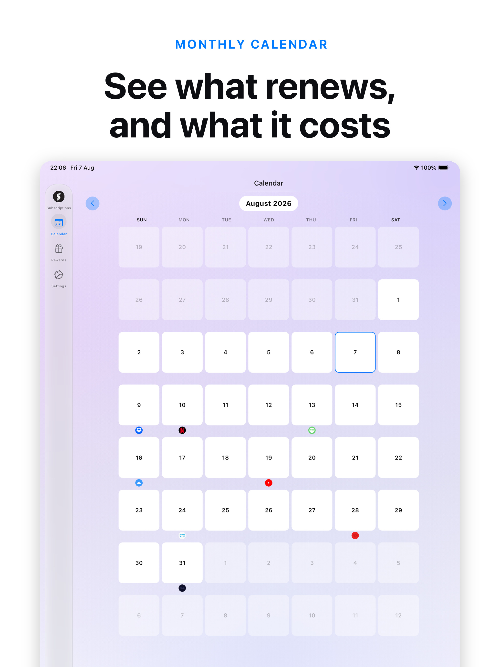 Subscriptions Manager screenshot 12