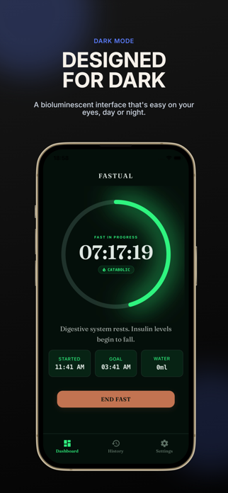 Fastual: Autophagy Timer Screenshot 1 of 7