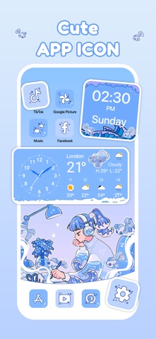 Homescreen Theme iPhone screenshot 1