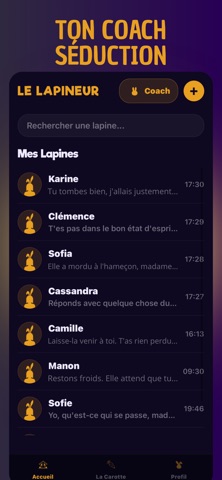 Le Lapineur iPhone screenshot