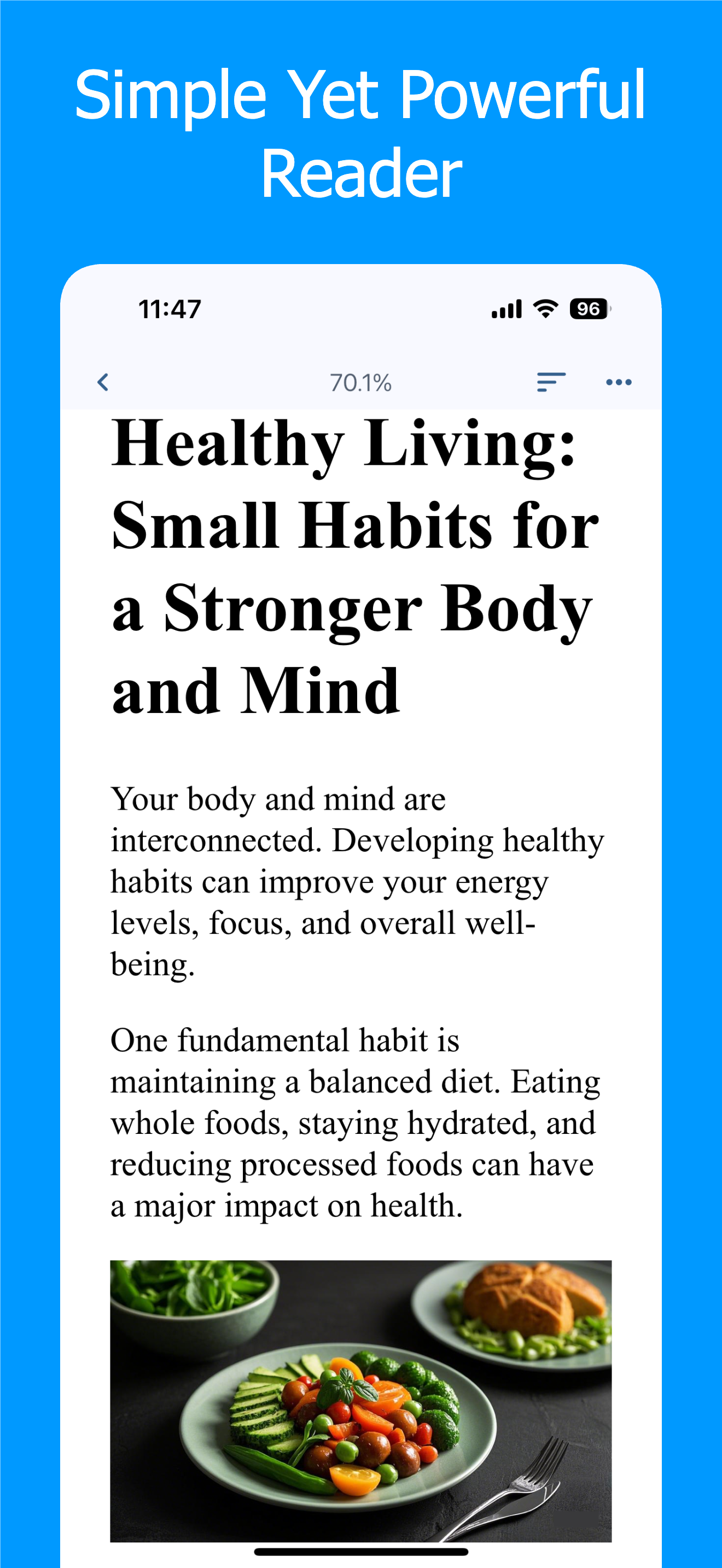 PuRead - Pure Efficient Reader screenshot 3