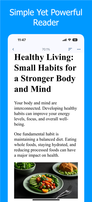 PuRead - Pure Efficient Reader Screenshot 3 of 7