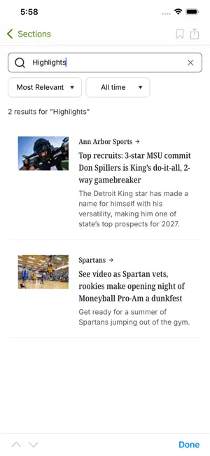 MLive: Spartans Sports News screenshot 4