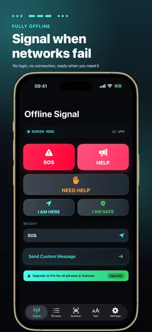 Blink - Morse Code Flashlight screenshot 2