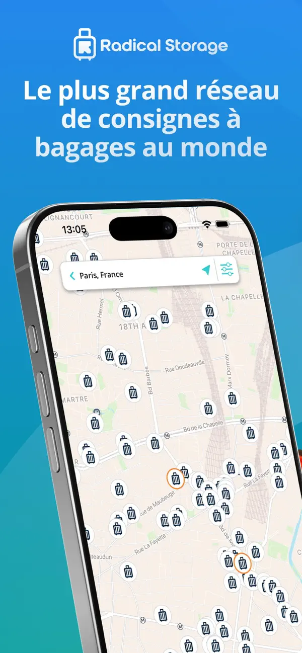 Screenshot #1 pour Radical: Consigne à Bagages