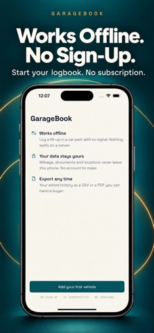 GarageBook: Car & Bike Log screenshot 10