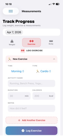 Balanced Life: Weight Tracker screenshot