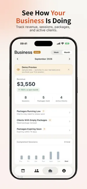 Client Session Tracker: Coach screenshot 4