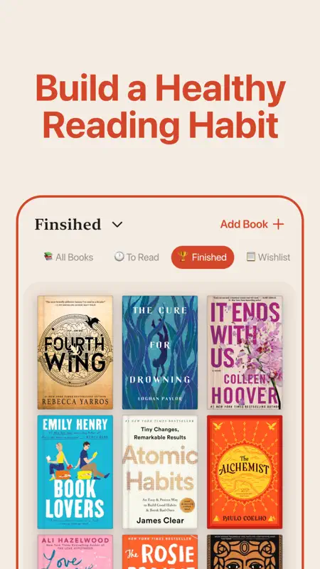 Bookwise: Book Tracker & Log screenshot 2 of 10