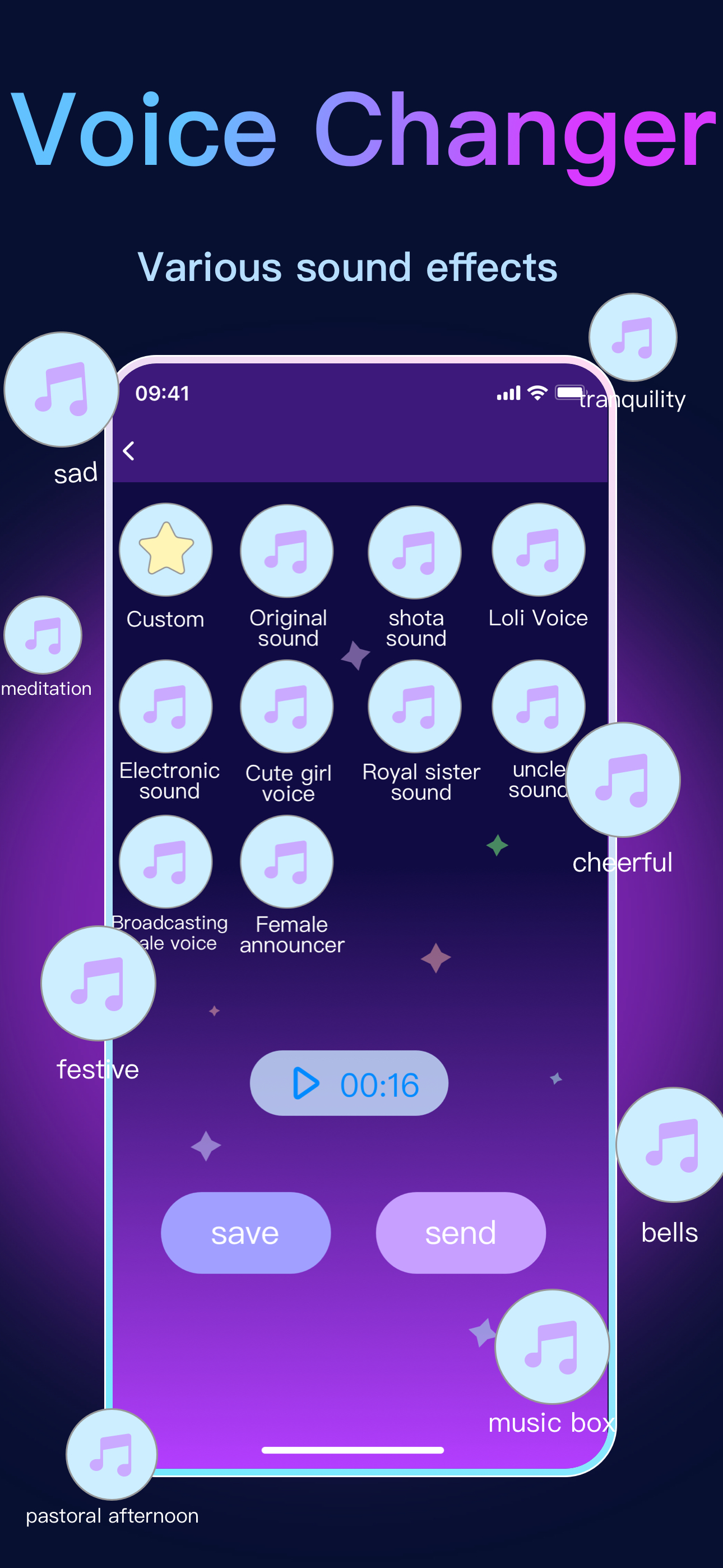 Magic Voice Changer - Effects