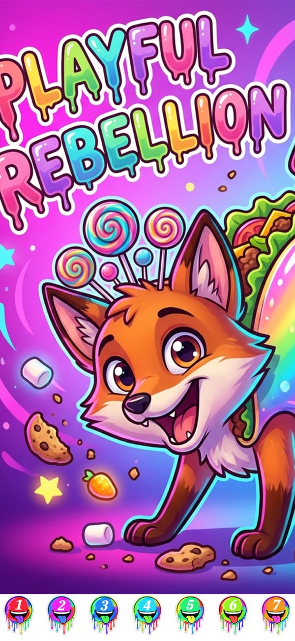 Meme Color By Number Game screenshot 4