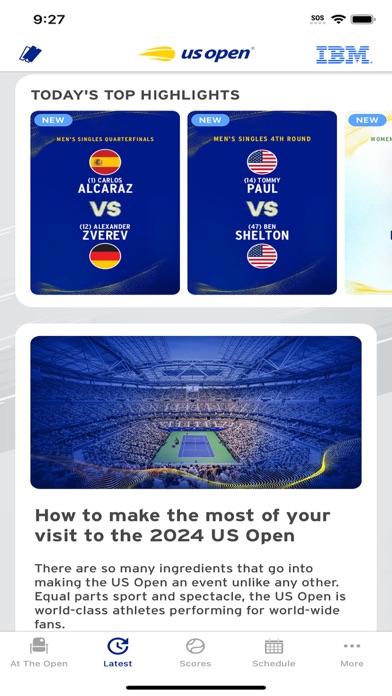 Screenshot #2 pour 2025 US Open Tennis