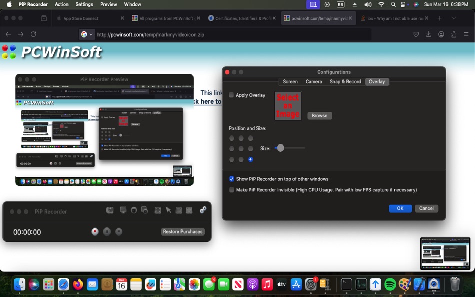 #6. Screen Recorder Pro Toolbar (macOS) 由: Alessandro Gimenes Ferri