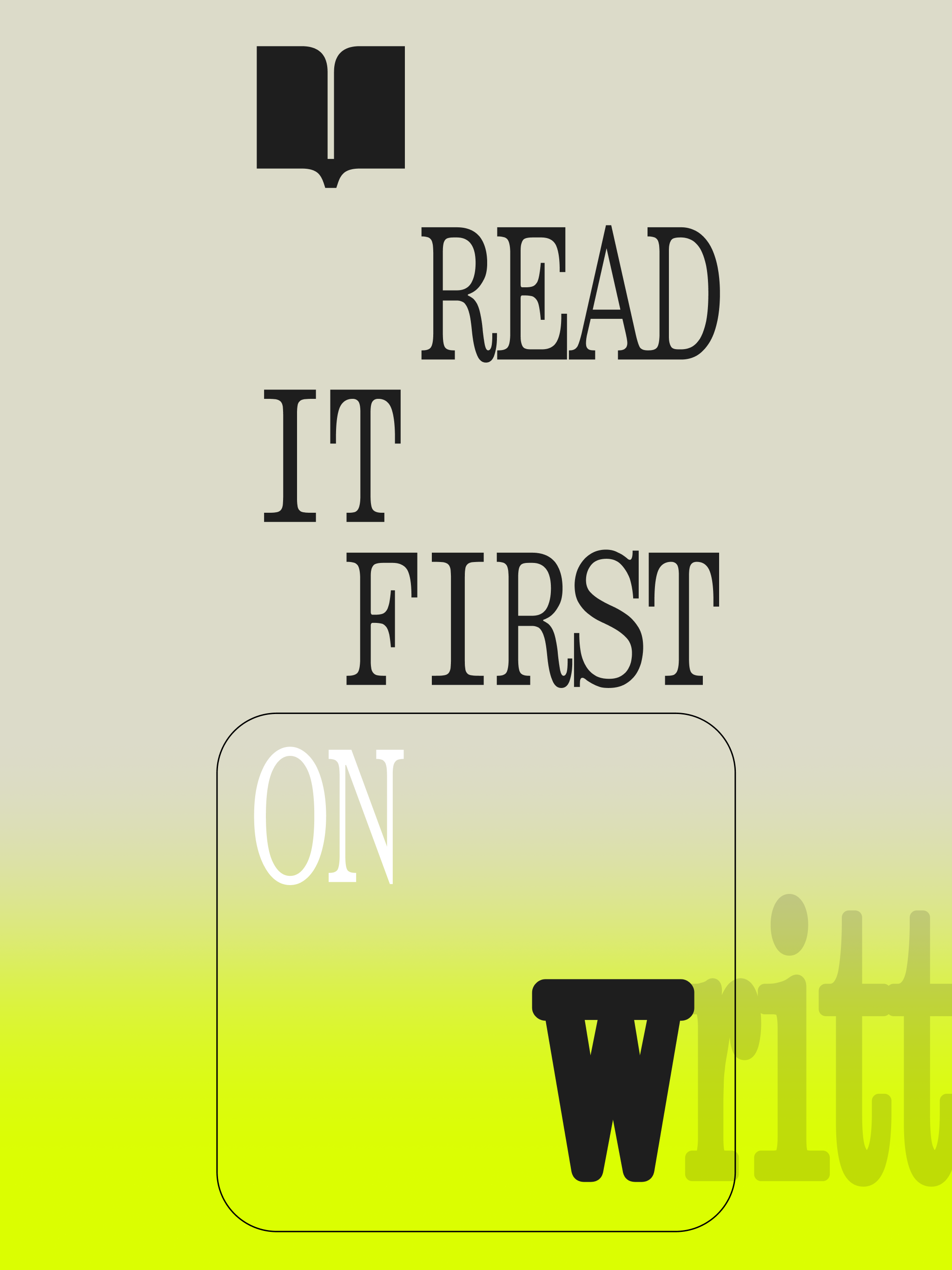 Written: Read, Collect, Resell