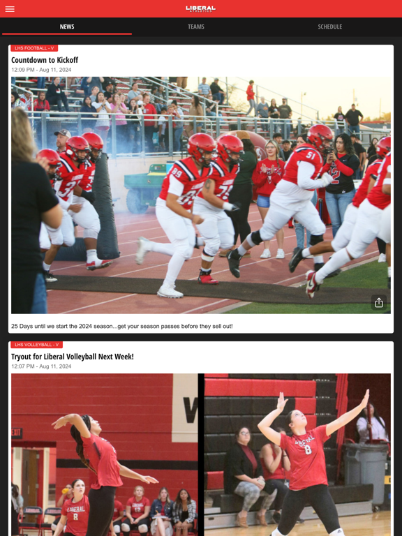 Screenshot #5 pour Liberal High School Athletics