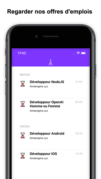 Paris Jobs Screenshot