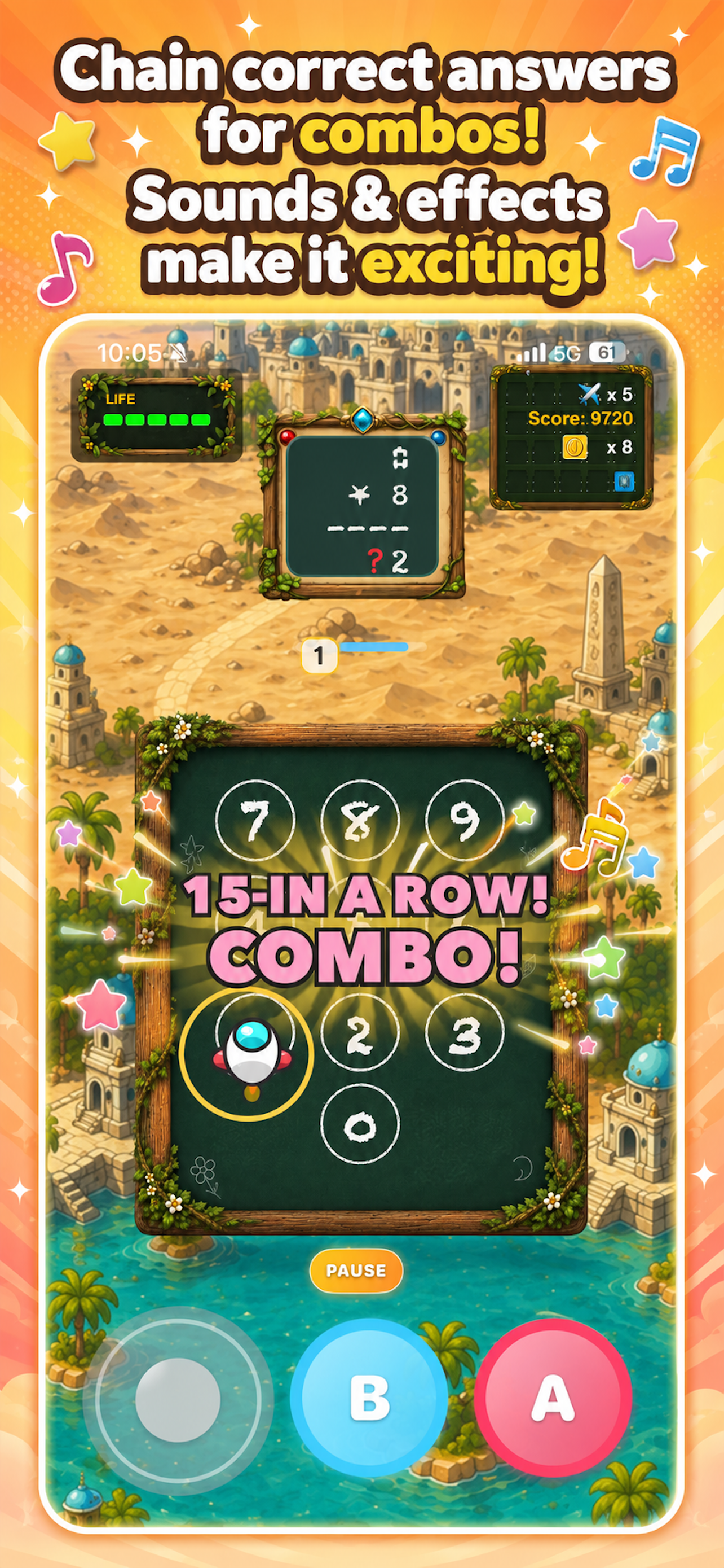 Math Shooter Jet Heroes screenshot 5