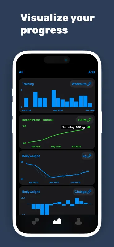 Alpha Progression Gym Tracker screenshot 7 of 8