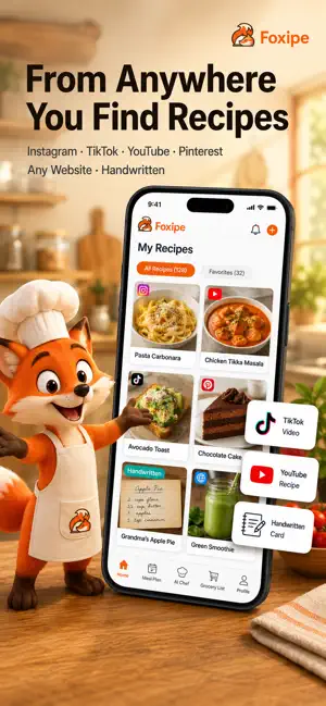 Foxipe - AI Recipe Manager screenshot 2