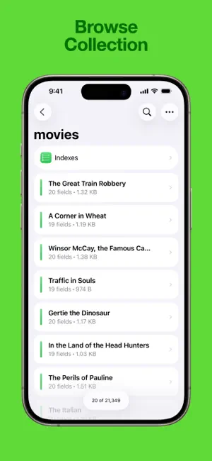 MongoPie iPhone screenshot 1