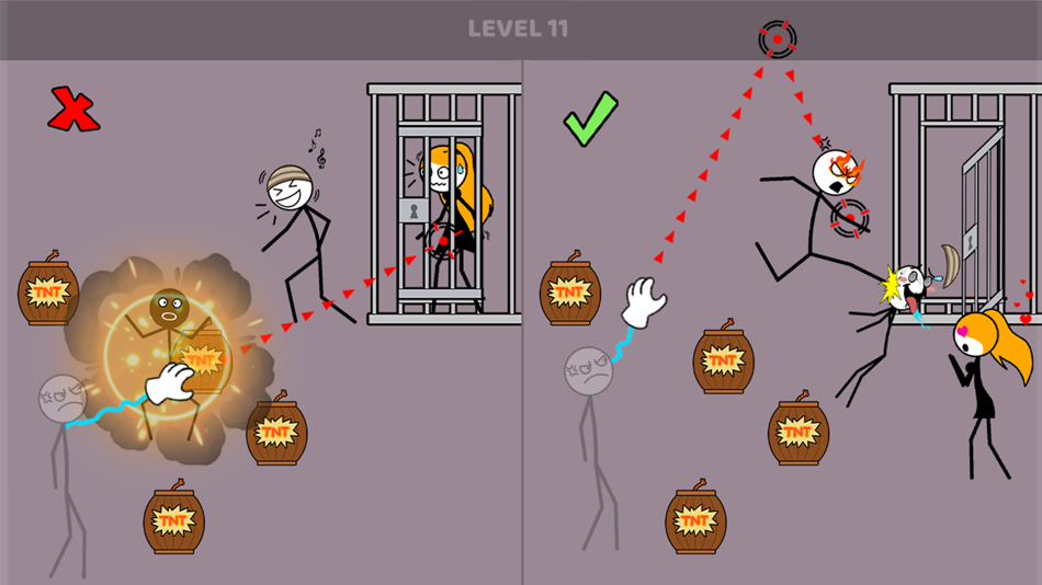 #8. Super Swing: Puzzle Game (iOS) 由: WEEGOON