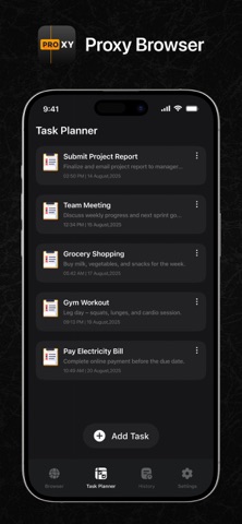 Proxy Browser - Private Web Screenshot 4 of 5