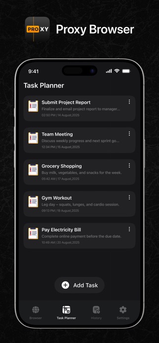 Proxy Browser - Private Web Screenshot 4 of 5