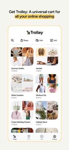 Shopping Cart App: Trolley Screenshot 2 of 6