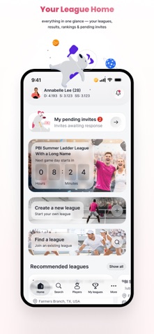 Pickleball Leagues Screenshot 1 of 6