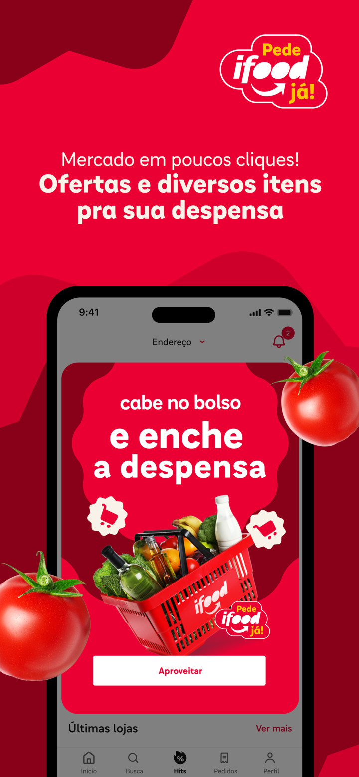 iFood: pedir delivery em casa screenshot 3