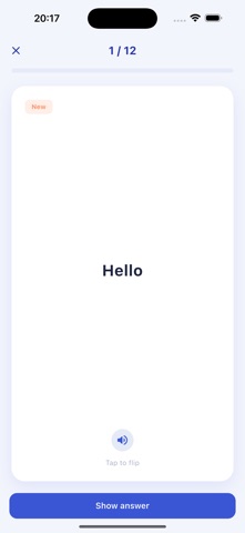 Cardlingo: Vocab Flashcards iPhone screenshot
