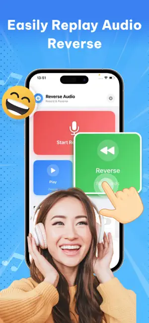 Reverse Audio: Sing Challenge iPhone screenshot 4