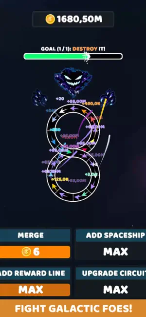 Galactic Merge Idle screenshot 4