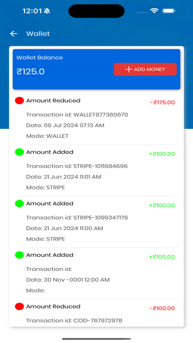 DeliveryForX Customer Screenshot