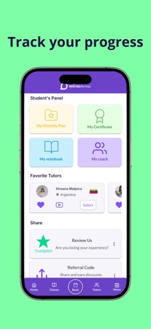 WorldsAcross App screenshot