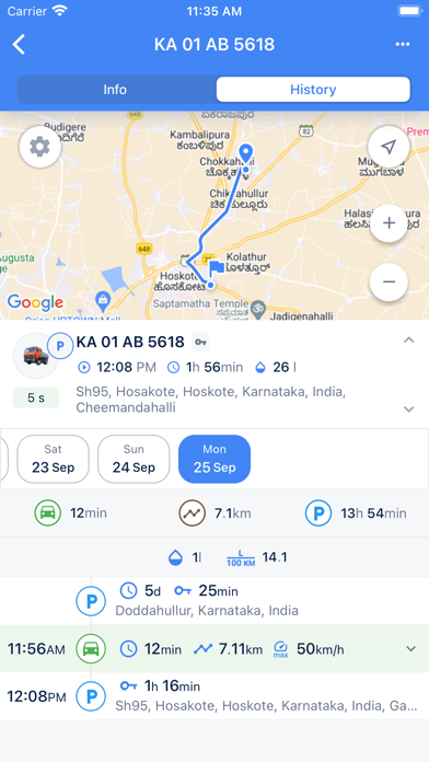 Cpark GPS360 Screenshot