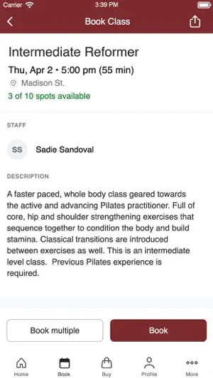 pH7 Pilates screenshot 3