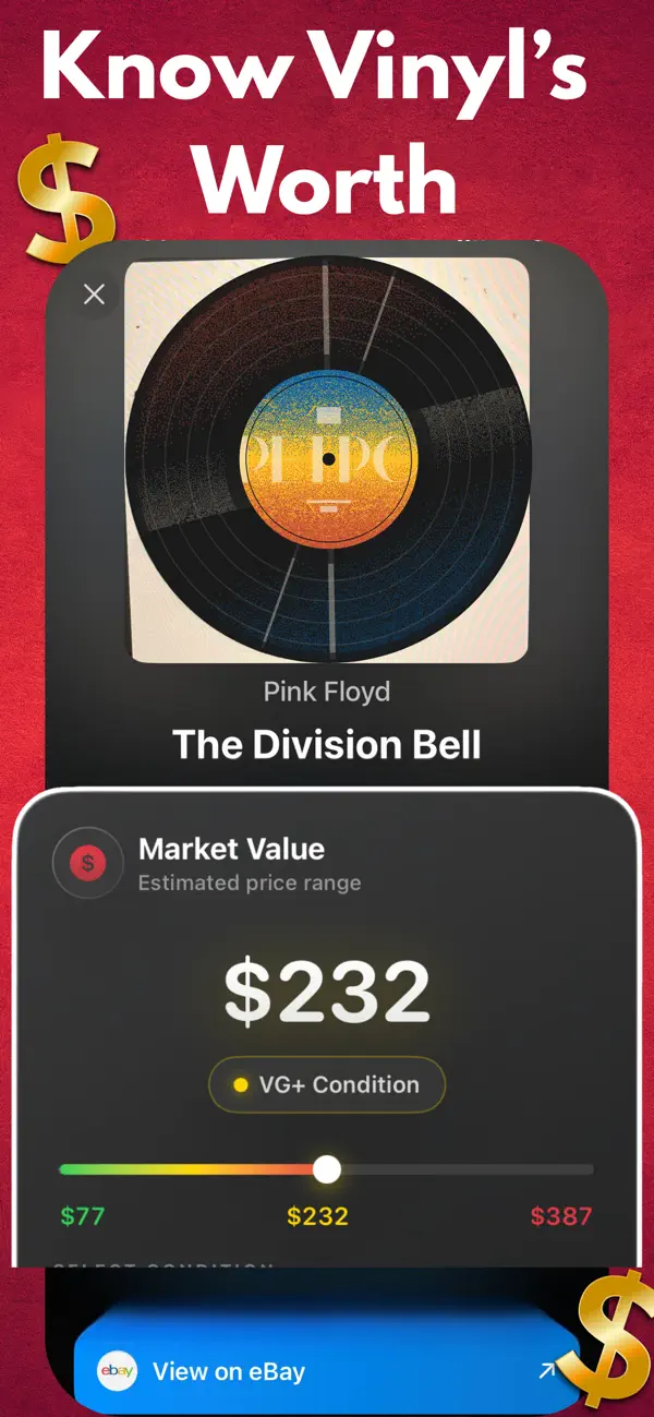 #2. Vinyl Snap Identifier (iOS) Podle: Bouazza El Amri