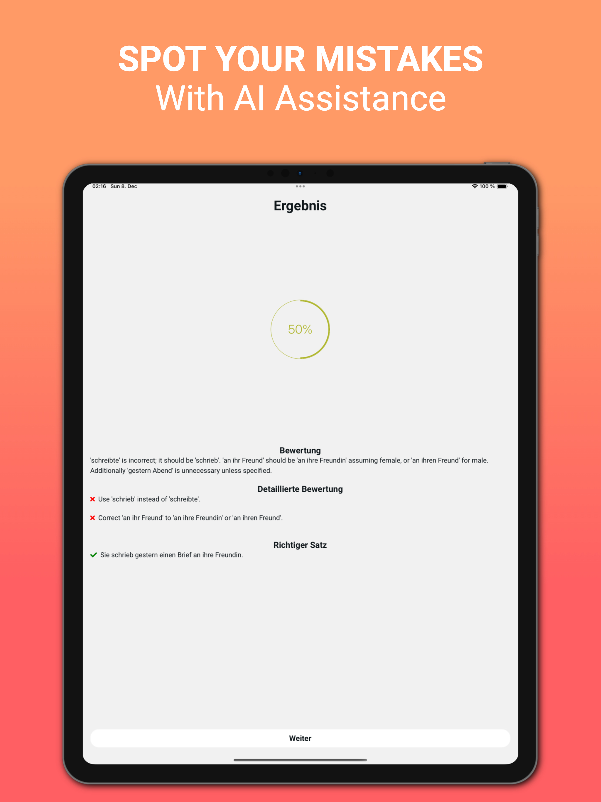 Lingzy: Learn German AI A1-C2 screenshot 12