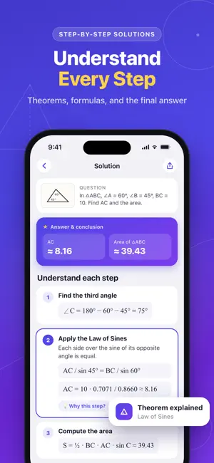Geometry Solver: Geometry AI screenshot 2