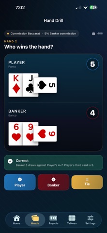 iCroupier: Punto Banco screenshot