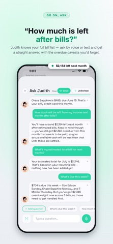 Judith: Due Dates and Bills Screenshot 4 of 10