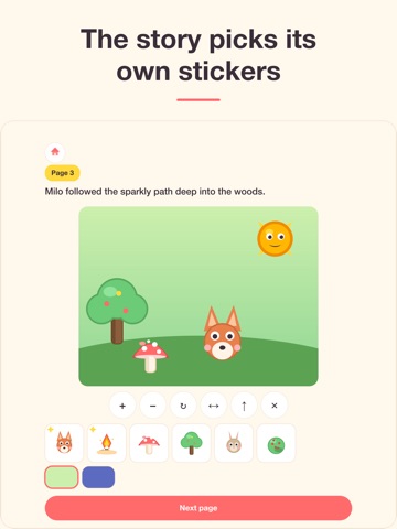 StorySprout: Kids Story Maker iPad screenshot