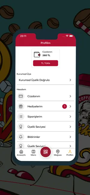 Mikel Coffee Turkiye iPhone screenshot 5
