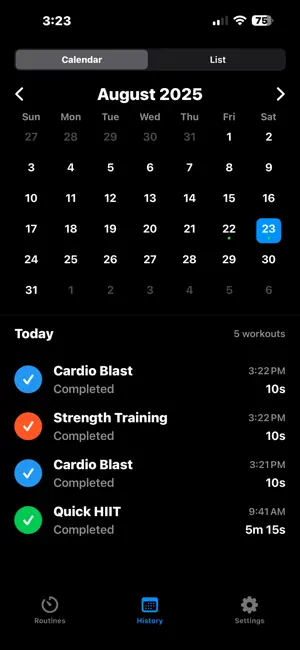 Interval Timer - HIIT | Tabata screenshot 4