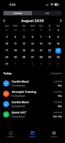 Interval Timer - HIIT | Tabata Screenshot 4 of 10