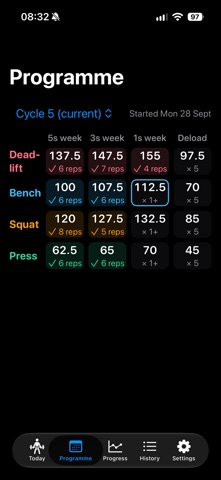 AMRAP Strength screenshot 2