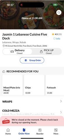 App screenshot